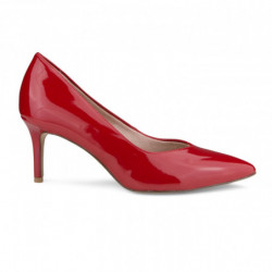 Augstpapēžu apavi sievietēm Tamaris, sarkani