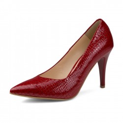 Augstpapēžu kurpes sievietēm Nicolo Ferreti, sarkanas