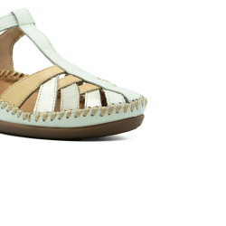 Pikolinos basutės moterims, baltos W8K0705C1