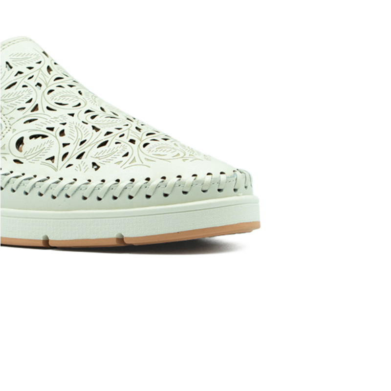 Pikolinos bateliai moterims, balti W8D3896