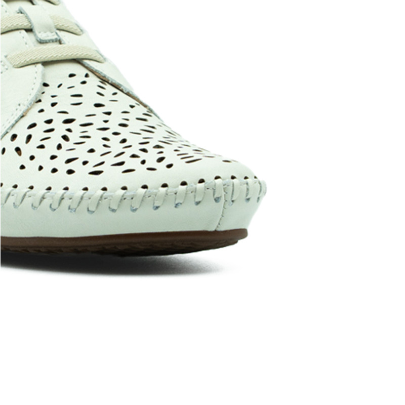 Pikolinos bateliai moterims, balti 6554783