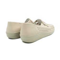 Polking lygiapadžiai bateliai moterims, balti 941637261