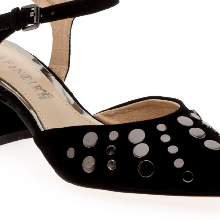 Sieviešu sandales CafeNoir, melnas